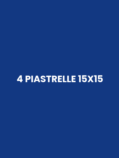 4 PIASTRELLE 15X15
