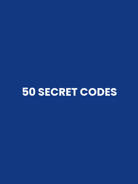 50 SECRET CODES