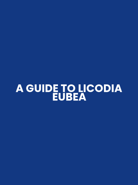 A GUIDE TO LICODIA EUBEA