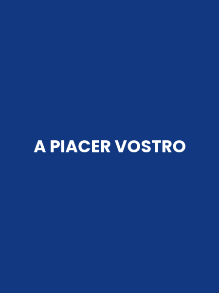 A PIACER VOSTRO
