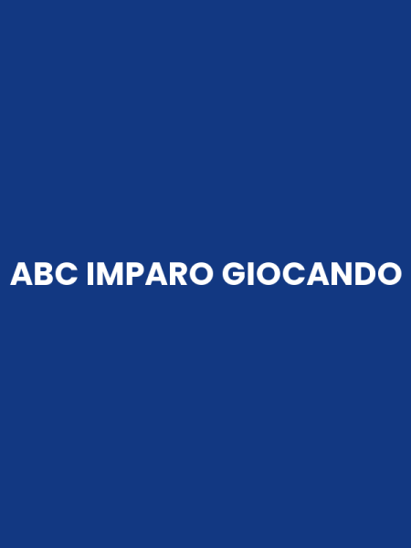 ABC IMPARO GIOCANDO