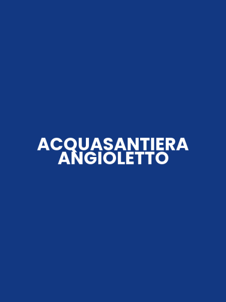ACQUASANTIERA ANGIOLETTO