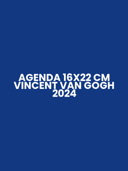 AGENDA 16X22 CM VINCENT VAN GOGH 2024