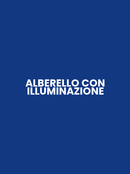 ALBERELLO CON ILLUMINAZIONE