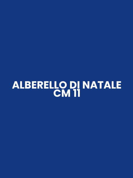 ALBERELLO DI NATALE CM 11