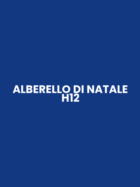 ALBERELLO DI NATALE H12