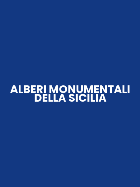 ALBERI MONUMENTALI DELLA SICILIA