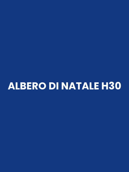 ALBERO DI NATALE H30