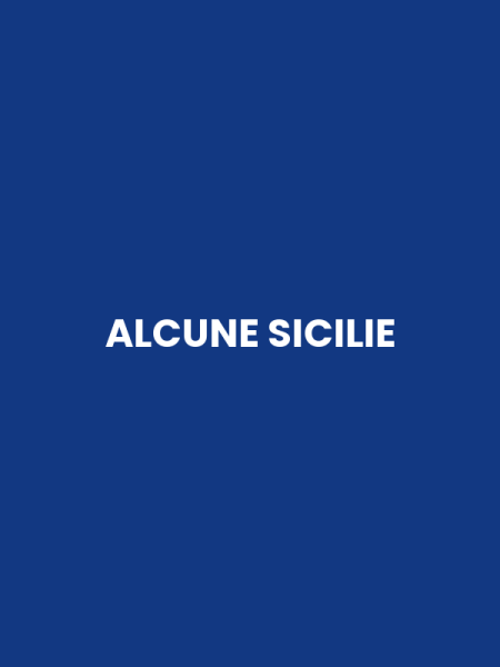 ALCUNE SICILIE
