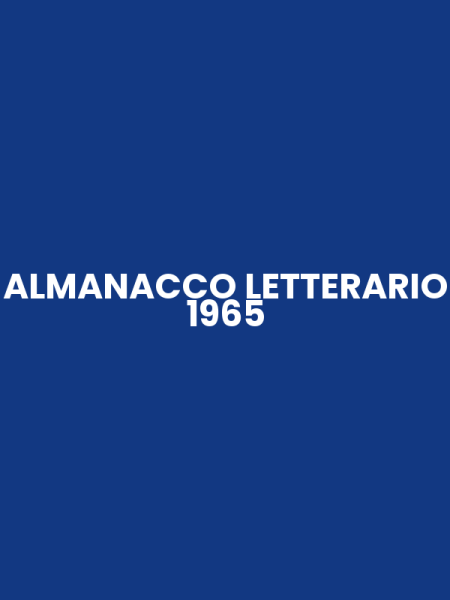 ALMANACCO LETTERARIO 1965