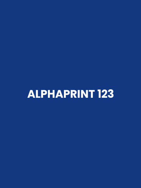 ALPHAPRINT 123