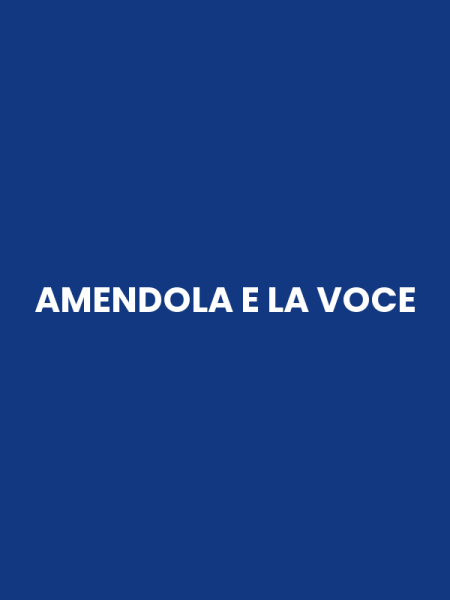 AMENDOLA E LA VOCE