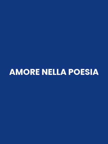 AMORE NELLA POESIA
