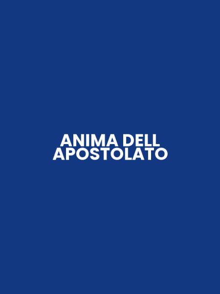 ANIMA DELL APOSTOLATO