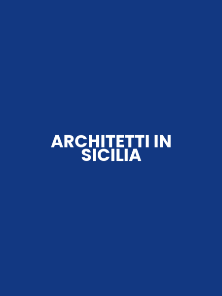 ARCHITETTI IN SICILIA