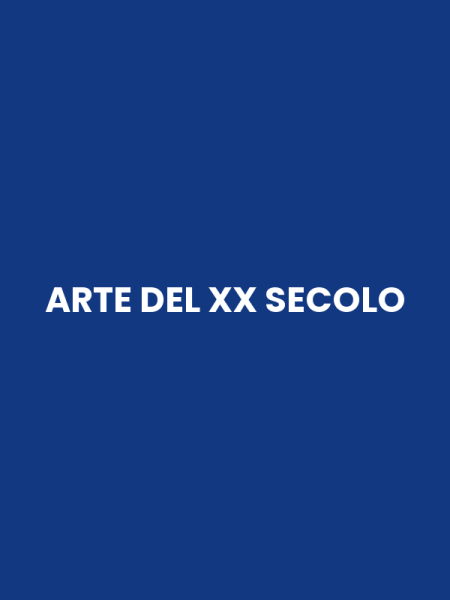 ARTE DEL XX SECOLO