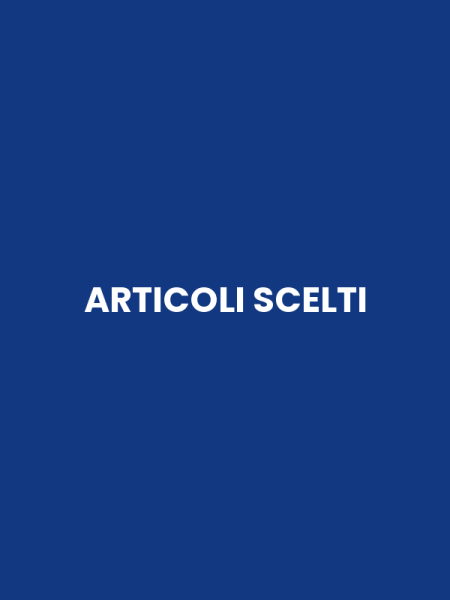 ARTICOLI SCELTI