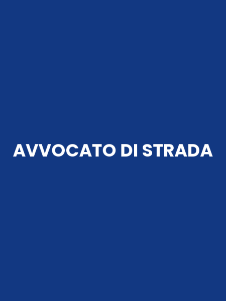AVVOCATO DI STRADA