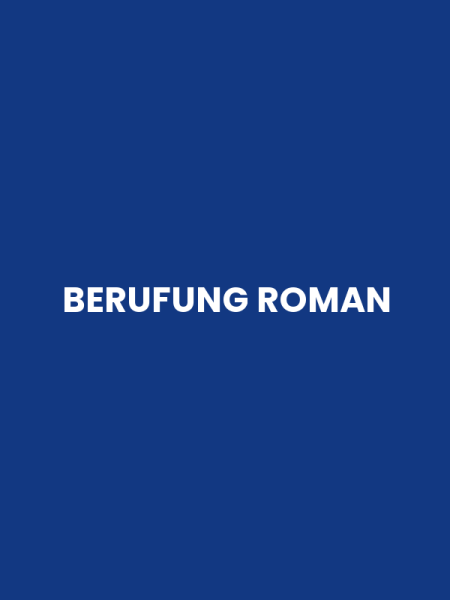 BERUFUNG ROMAN