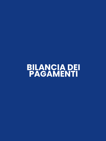 BILANCIA DEI PAGAMENTI