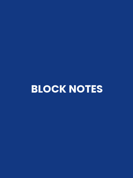 BLOCK NOTES
