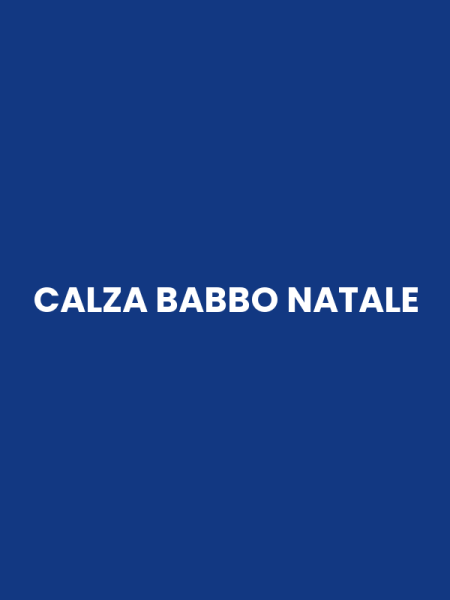 CALZA BABBO NATALE