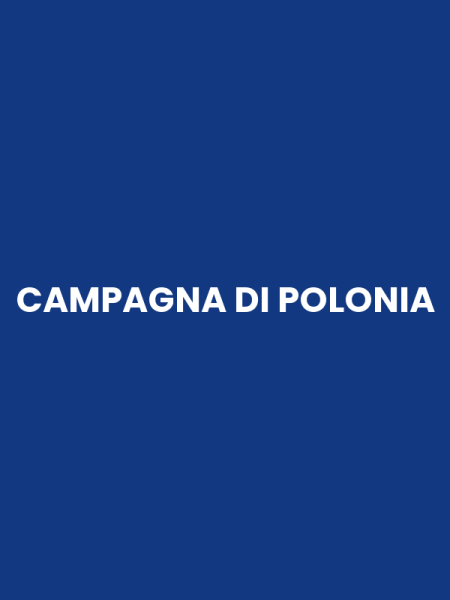 CAMPAGNA DI POLONIA