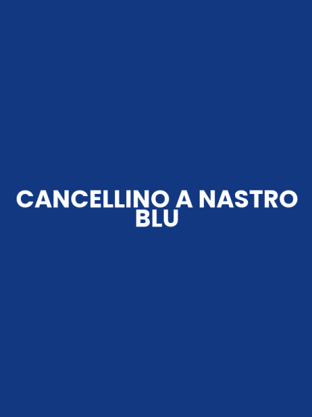 CANCELLINO A NASTRO BLU