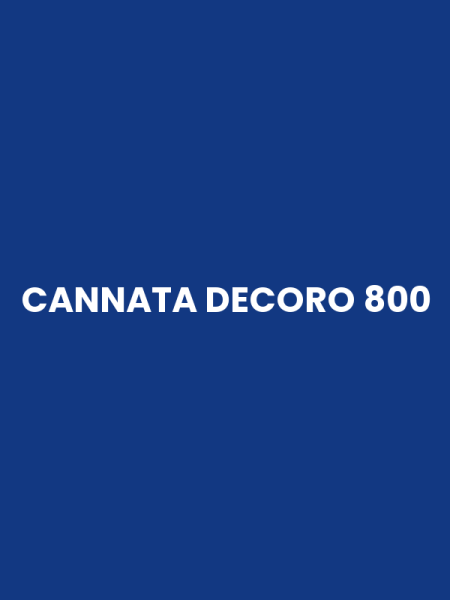 CANNATA DECORO 800