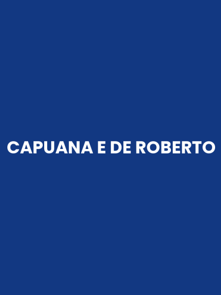 CAPUANA E DE ROBERTO