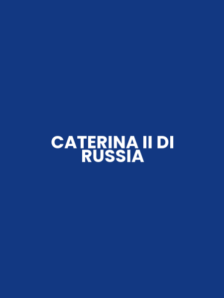 CATERINA II DI RUSSIA