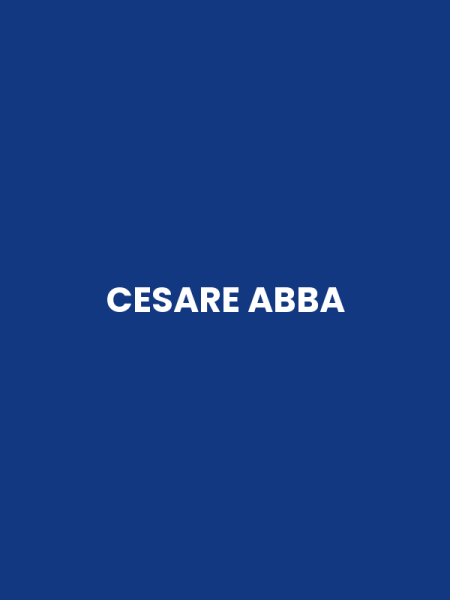 CESARE ABBA
