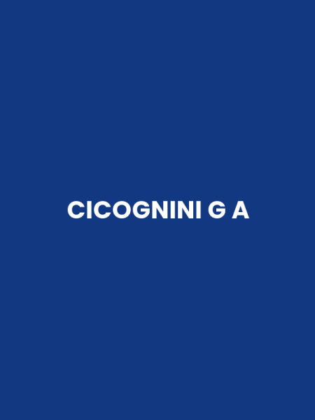 CICOGNINI G A