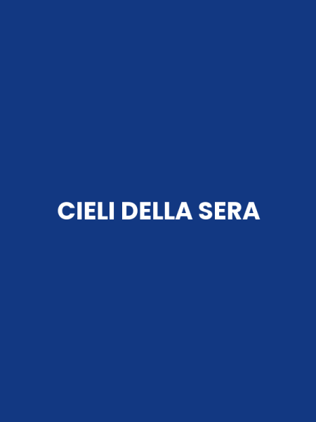 CIELI DELLA SERA
