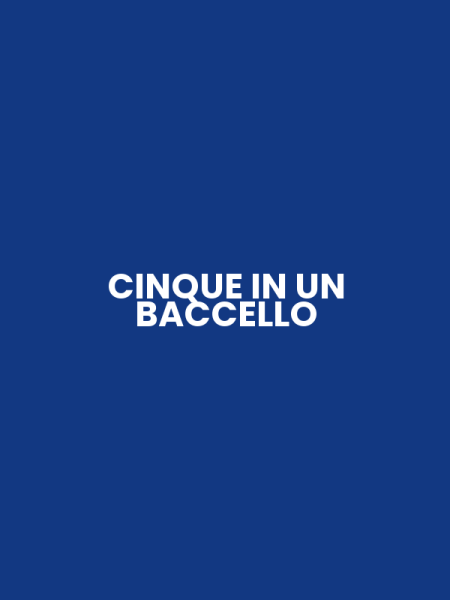 CINQUE IN UN BACCELLO