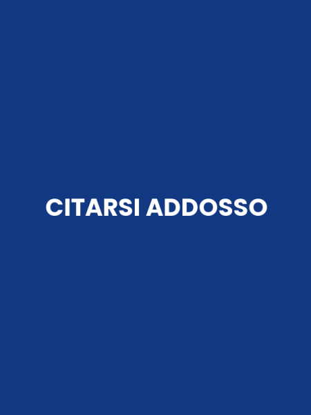 CITARSI ADDOSSO