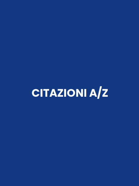 CITAZIONI A/Z
