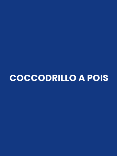 COCCODRILLO A POIS