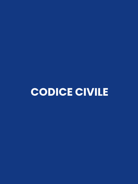 CODICE CIVILE