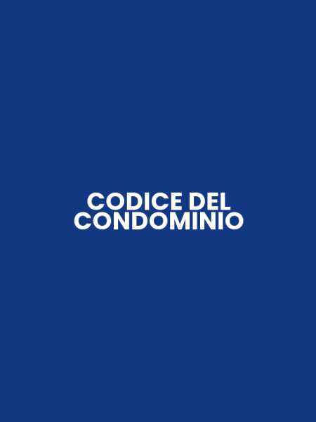 CODICE DEL CONDOMINIO