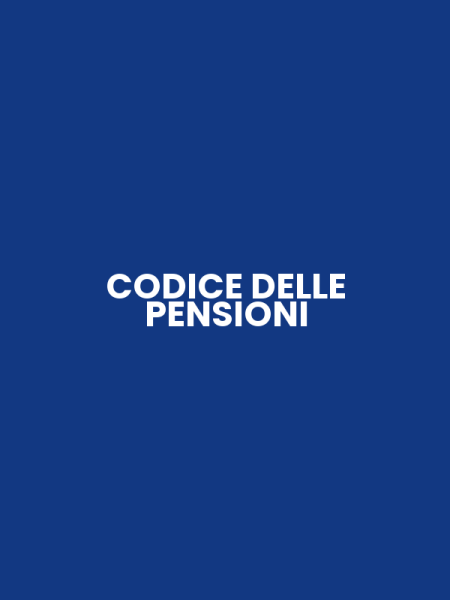 CODICE DELLE PENSIONI