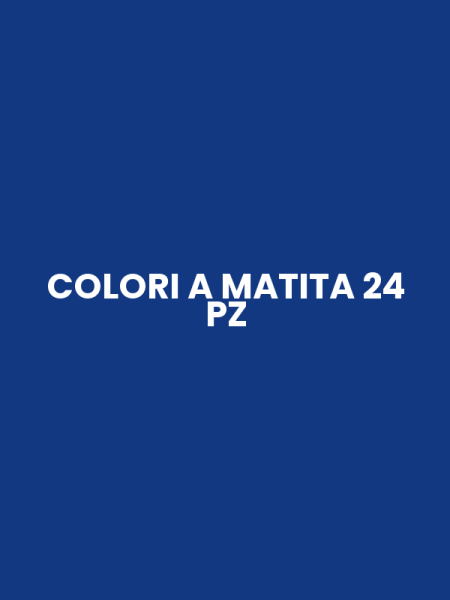 COLORI A MATITA 24 PZ