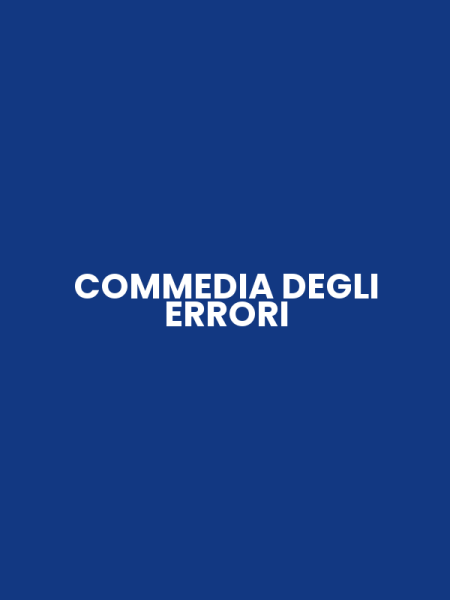 COMMEDIA DEGLI ERRORI