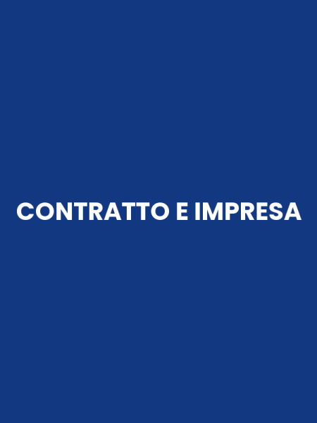 CONTRATTO E IMPRESA