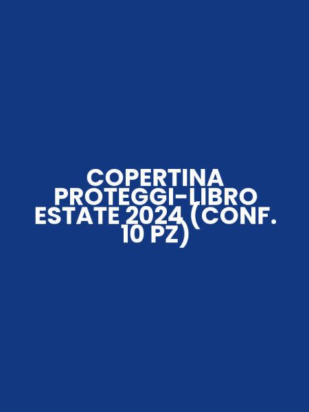 COPERTINA PROTEGGI-LIBRO ESTATE 2024 (CONF. 10 PZ)