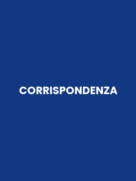 CORRISPONDENZA