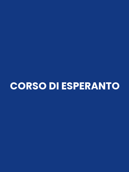 CORSO DI ESPERANTO