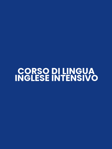 CORSO DI LINGUA INGLESE INTENSIVO