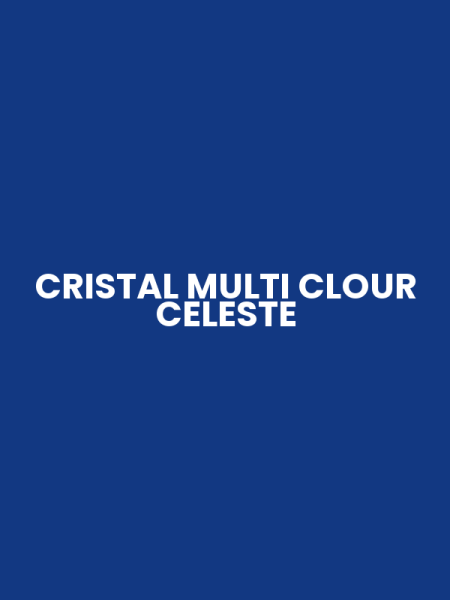 CRISTAL MULTI CLOUR CELESTE