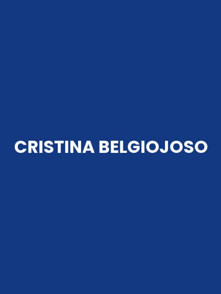 CRISTINA BELGIOJOSO